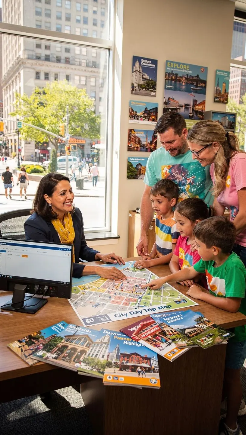 Dzieci bawiące się na placu zabaw, z łatwym dostępem dla wózków dziecięcych i osób z niepełnosprawnościami.